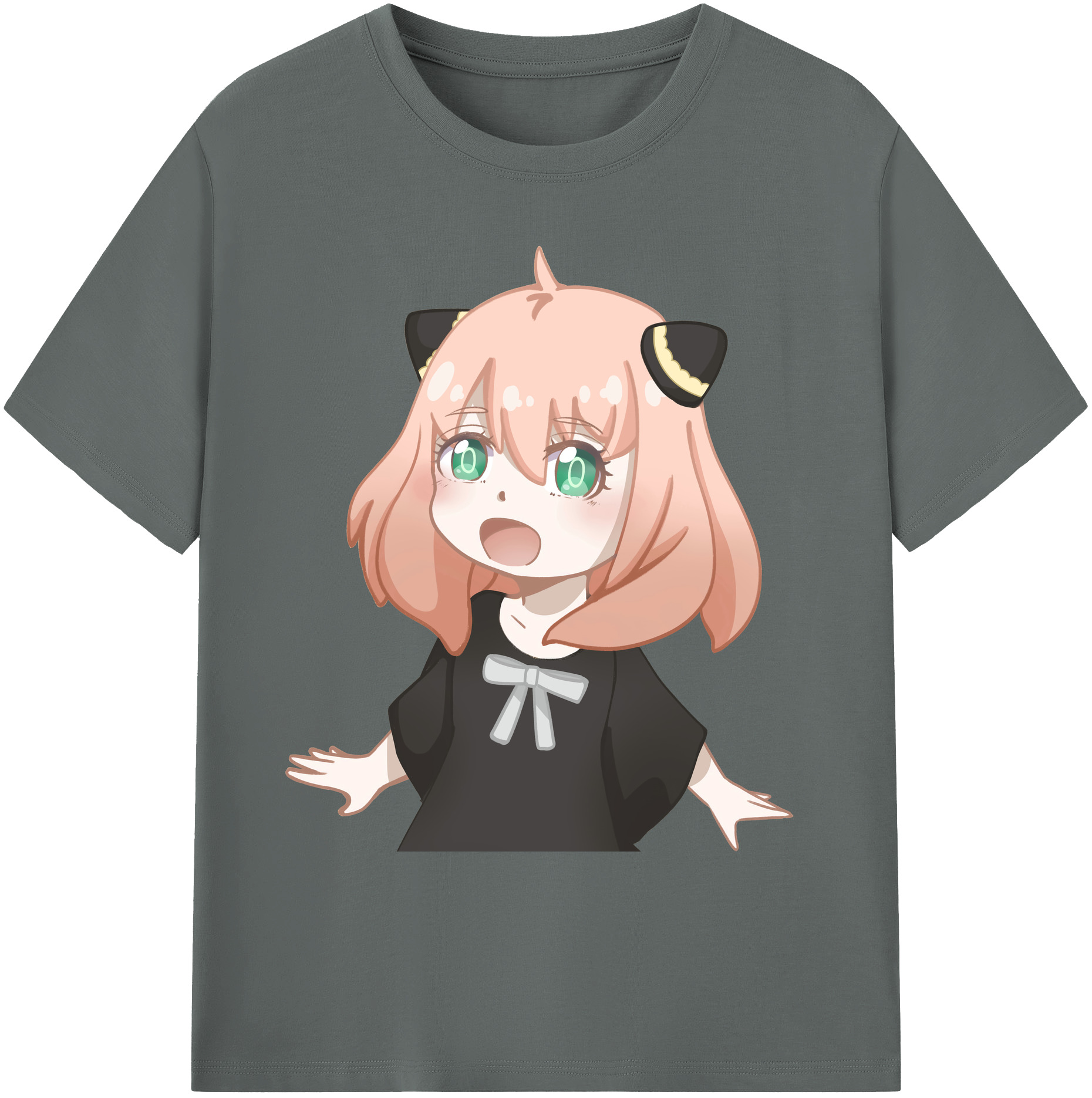 （画像用） SPY×FAMILY间谍家家酒 綿100％ メンズ半袖Tシャツ｜肌触りやわらか＆通気性